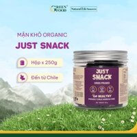 Mận khô Chile Dried Prunes Just Snack thương hiệu Green Food kích cỡ medium | Hộp 250g
