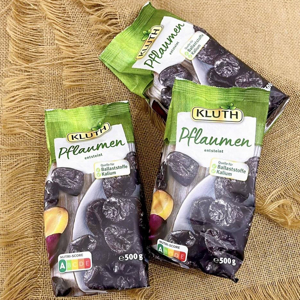 Mận khô Đức Kluth Pflaumen 500g