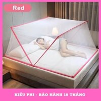 Màn khung chụp tự bung gấp gọn kiểu xếp tiện dụng -  Mùng chụp tự bung người lớn thông minh Kiều Phi