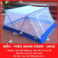Màn khung chụp tự bung kiểu xếp thông minh cao cấp - Mùng xếp inox ngủ chống muỗi cho người lớn