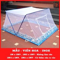 Màn khung chụp tự bung người lớn khung xếp thông minh chống muỗi Mùng chụp tự bung gấp gọn tiện dụng cao cấp Kiều Phi