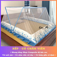 Màn khung chụp tự bung xếp thông minh Kiều Phi - Mùng ngủ người lớn gấp gọn cao cấp bảo hành 24 tháng