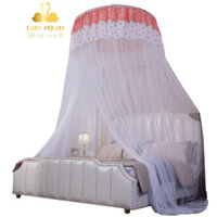 Màn khung tròn đa năng không khoan tường sử dụng được các loại giường từ 1m đến 2.2m