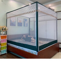 Màn khung vuông ngủ cao cấp ⚡LOẠI 1 ⚡Mùng khung inox không khoan tường chống muỗi 1m4, 1m6, 1m8, 2m2 cao cấp