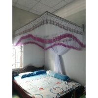Màn khung vuông ren Lạnh - KHONG KÈM KHUNG