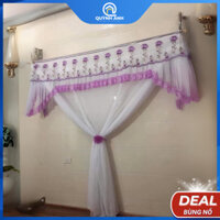 Màn Khung Xếp Gọn Cao Cấp Ren Lạnh, Không Kèm Khung (HÀNG CAO CẤP LOẠI 1) - XƯỞNG MÀN QUỲNH ANH