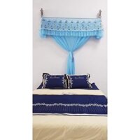 Màn khung xếp gọn trọn bộ Màn + Khung- Màn khung xếp mùng xếp gọn tiện dụng (kèm theo khung inox)