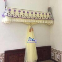 Màn khung xếp gọn trọn bộ Khung+ Màn Tuyn lạnh cao cấp