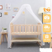 Màn ( mùng) cũi trẻ em khung inox | LINH GIANG