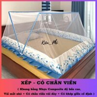 Màn Mùng khung chụp tự bung xếp thông minh gấp gọn cho người lớn chống muỗi TÂM AN trùm kín