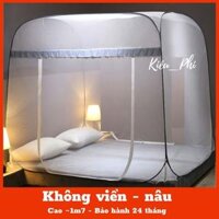 Màn Mùng khung chụp tự bung đỉnh vuông người lớn cao cấp gấp gọn thông minh tiện dụng Kiều Phi