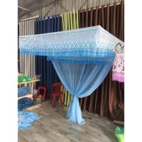 Màn mùng khung inox, vải tuyn lạnh loại 1 (mã sản phẩm AP002)