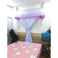 Màn mùng, màn khung inox xếp gọn chắc chắn, vải tuyn lạnh loại 1