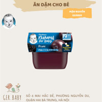 Mận nghiền Gerber Mỹ (pack 2 hộp x 56g)