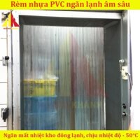 Màn nhựa PVC ngăn lạnh âm sâu Hoangkhanhproduct - Rèm nhựa âm sâu ngăn kho đông lạnh - Rèm ngăn lạnh kho đông