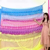 Màn Tuyn Dây Hoa Cao Cấp Truyền thống- Mùng Ngủ Chống Muỗi