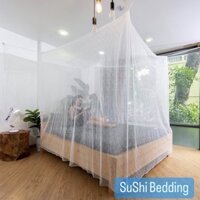 Màn tuyn DỆT 10/10 Cao Cấp - HÀNG CHÍNH HÃNG - mùng, màn ngủ - chống muỗi, chống côn trùng - KT: 1m2, 1m6, 1m8, 2m2