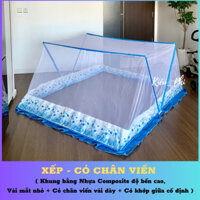 Màn xếp thông minh gấp gọn - Mùng chụp tự bung chống muỗi cho người lớn cao cấp Kiều Phi