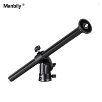 Manbij ZW-02 Chân máy mở rộng chân máy xoay được Boom Arm Cột trung tâm đa góc có hệ thống khóa Tải trọng 10KG để chụp ảnh Studio Chụp ảnh Macro trên cao