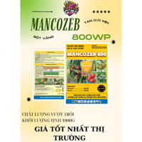 Mancozeb800WP Công Nghệ Ấn Độ bột vàng 1KG