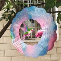 ★Mandala Chime★Pink Hummingbird xoay xoay Bắc Âu vườn sáng tạo nhà chuông gió ban công phòng ngủ biệt thự sân vườn trang trí