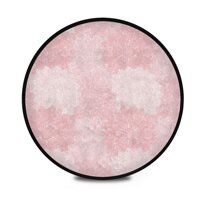 Mandala Flowers Round Area Rug 3ft Non Slip Doormat Folk-Custom India Floor Mats Carpet Yoga Mat Rug Runner Non Skid Washable for Bedroom Living Ro...