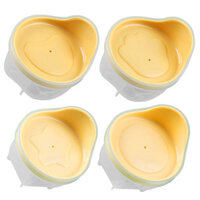 Mandari Bộ 4 Cái/bộ Trứng Khuôn Bánh Mini Chịu Nhiệt Độ Cao Đa Chức Năng Cấp Thực Phẩm Khuôn Tráng Miệng Bổ Sung Cho Bé