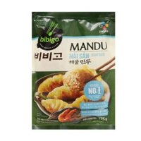 Mandu bánh xếp hàn quốc nhân hải sản Bibigo 350g