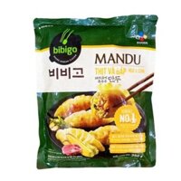 Mandu bánh xếp hàn quốc nhân thịt và bắp Bibigo 350g