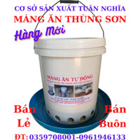 Máng ăn tự động cho Gà, Vịt, Ngan Dùng Tiện Lợi hiệu quả nhất.