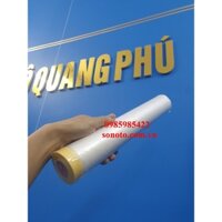 Màng bọc nilon che phủ 3mx15m, màng phủ che đồ phun muỗi, bạt phủ nilong có băng keo phủ đồ đạc bảo vệ nội thất,che sơn