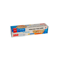 Màng bọc thực phẩm 250 kokusai chính hãng nhiều mét khổ 30cm co giản tốt bám dính tốt nhiều mét an toàn thực phẩm