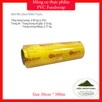 Màng Bọc Thực Phẩm PVC Food wrap size 30/45cm * 500m - Mộc Nhân Farm