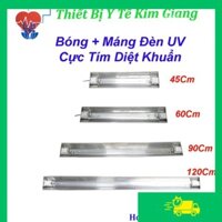 Máng + Bóng Đèn Cực Tím - Máng Đèn UV Diệt Khuẩn 45Cm,60Cm,90Cm,120Cm