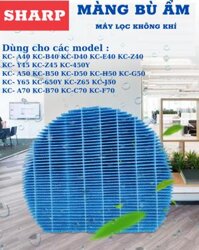 MÀNG BÙ ẨM MÁY LỌC KHÔNG KHÍ SHARP KC-40 KC-45 KC-50 KC-65 KC-70