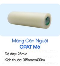Màng cán nguội OPAT mờ
