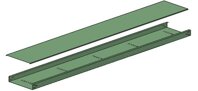 MÁNG CÁP 100×50 – CABLE TRUNKING W100 x H50