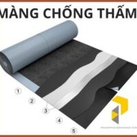 MÀNG CHỐNG THẤM TỰ DÍNH MẶT NHÔM P1.5mm