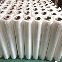 Màng co PE, màng chít nilon cuộn 2,0kg dài 50cm quấn sản phẩm