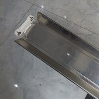 Máng đèn đôi chóa inox 6 tấc