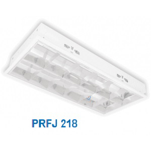 Máng đèn huỳnh quang âm trần Paragon PRFJ218 (PRFJ 218)