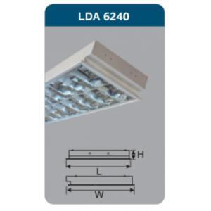 Máng đèn phản quang âm trần Duhal LDA6240