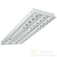 Máng đèn phản quang âm trần chóa parabol thanh ngang Parabol 1m2, 3 bóng