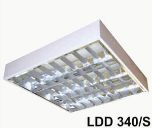 Máng đèn phản quang gắn nổi Duhal LDD340
