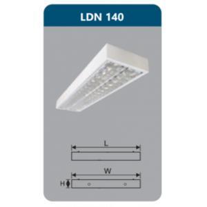 Máng đèn phản quang gắn nổi Duhal LDN140