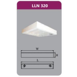 Máng đèn tán quang âm trần Duhal LLN320