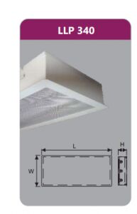 Máng đèn tán quang âm trần 3x18w LLP340