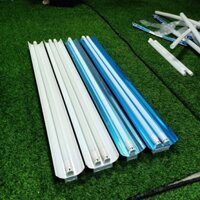 Máng đèn tuýp led T8 có chóa 1.2m đơn và đôi công suất 18W/22w hàng tốt giá rẻ