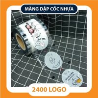 Màng ép ly nhựa, cuộn màng dập cốc, màng ép ly nhựa 300 ml, 500 ml, 700 ml mã 704 robot