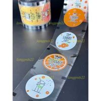 Màng ép ly nhựa Summer có Video thực tế  2303 1 CUỘN 2400 nắp hình đẹp, Màng ép cốc nhựa, ly pp mã 2303.